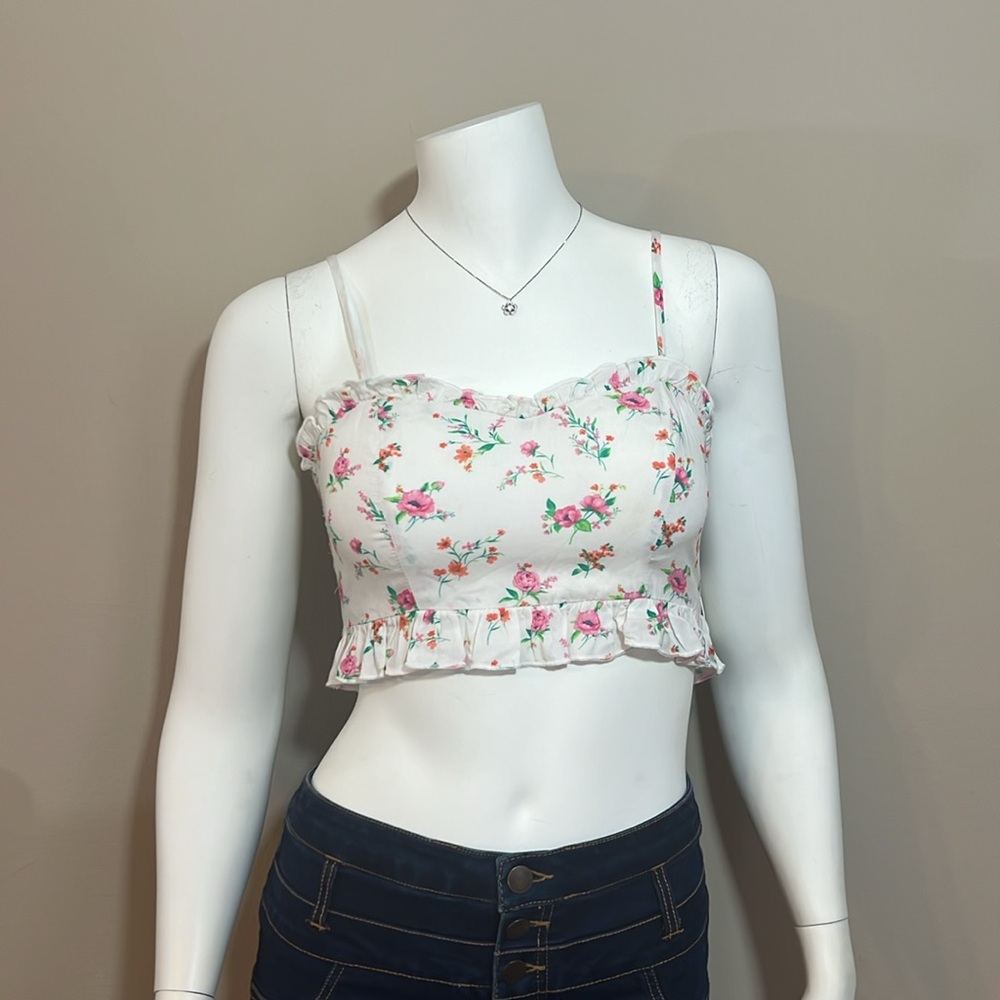NWT Altar’d State Floral Crop Top